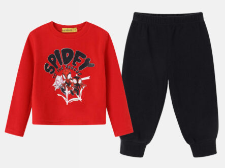 بيجامة أطفال بيبي ولادي قطعتين "Spiderman"