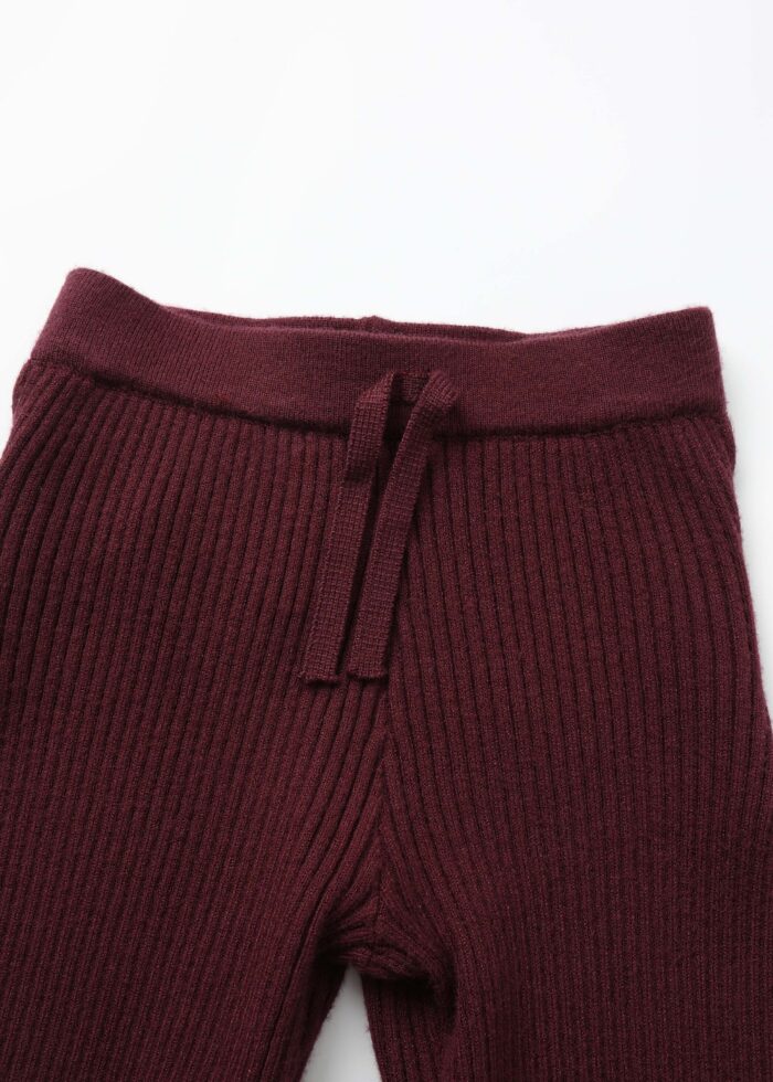⁦Baby Girl Knitted Leggings⁩ - الصورة ⁦2⁩