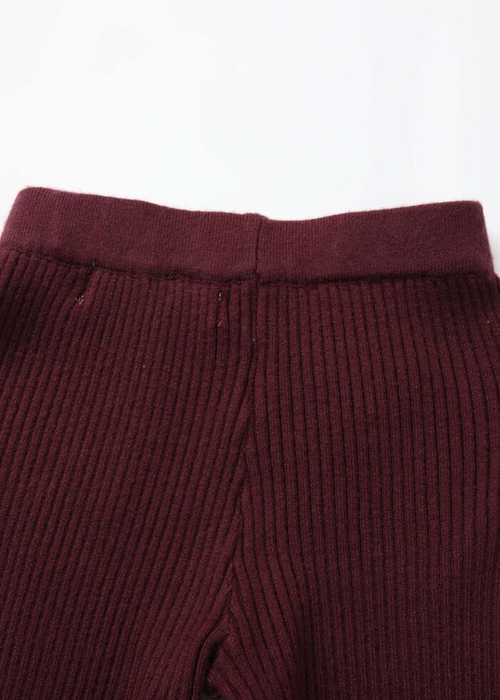 ⁦Baby Girl Knitted Leggings⁩ - الصورة ⁦5⁩