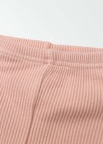 ⁦Baby Girl Striped Fabric Leggings⁩ - الصورة ⁦3⁩