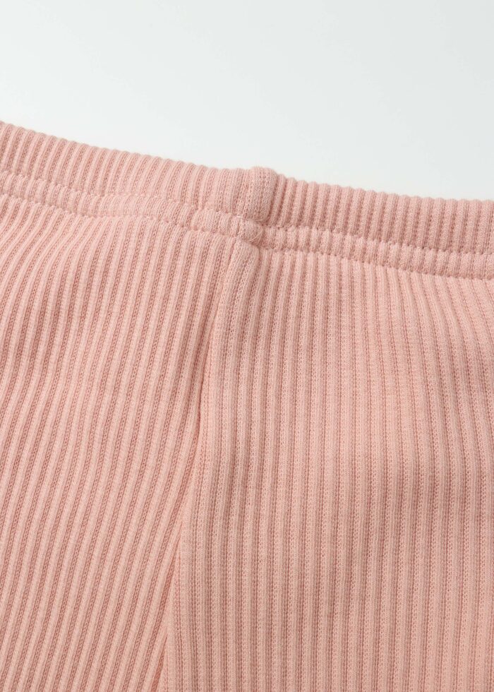 ⁦Baby Girl Striped Fabric Leggings⁩ - الصورة ⁦6⁩