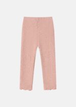 ⁦Baby Girl Striped Fabric Leggings⁩ - الصورة ⁦7⁩