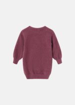 Baby Girl Hairy-Knitted Short Dress - Image 7