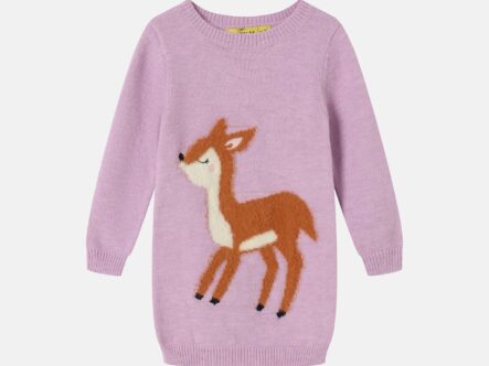 Baby Girl Knitted Fabric Short Dress