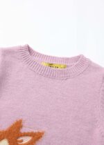 Baby Girl Knitted Fabric Short Dress - Image 2