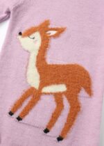 Baby Girl Knitted Fabric Short Dress - Image 3