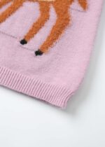 Baby Girl Knitted Fabric Short Dress - Image 4