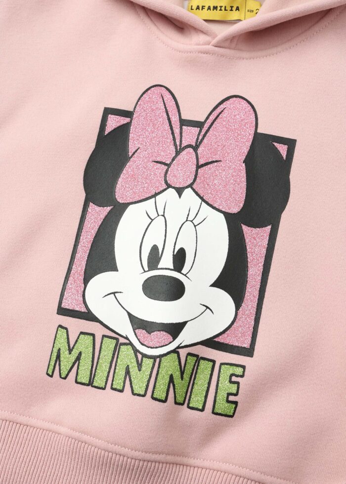 ⁦Baby Girl "Minnie Mouse" Hoodie⁩ - الصورة ⁦3⁩