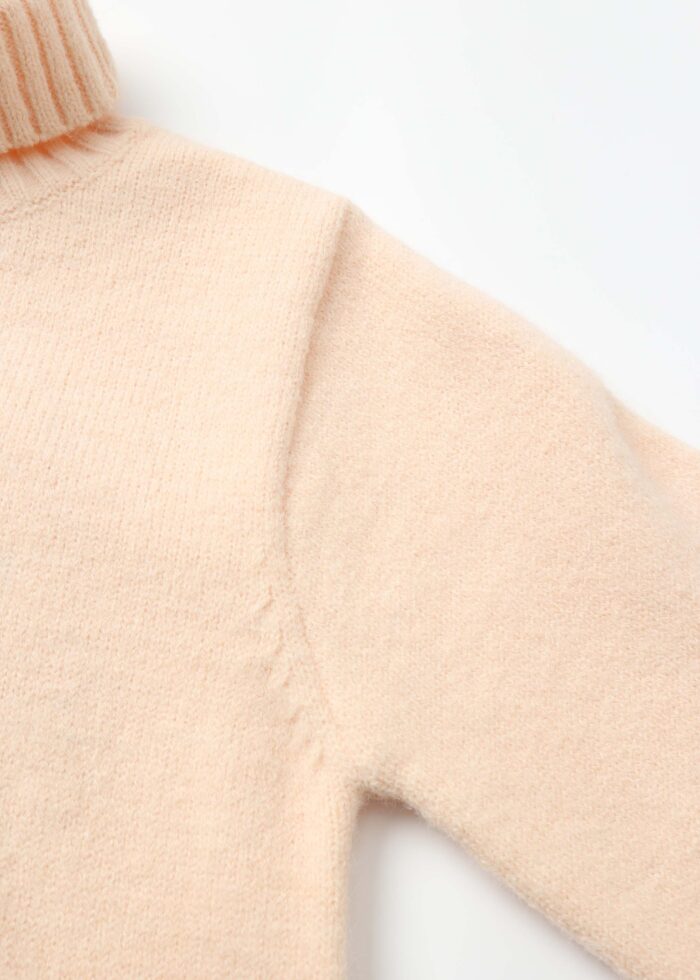 Baby Girl Knitted Plain Blouse - Image 3