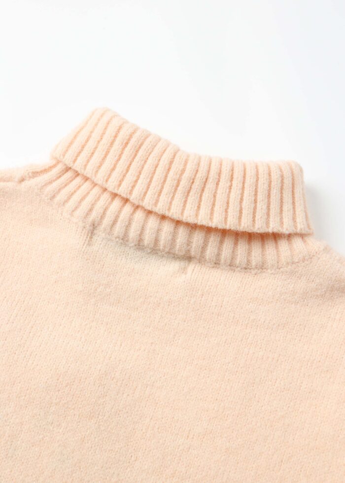 Baby Girl Knitted Plain Blouse - Image 6