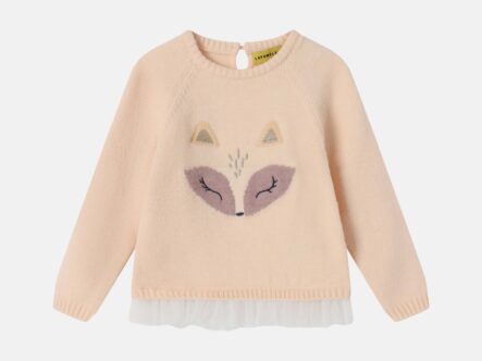 Baby Deer Embroidery Design Blouse