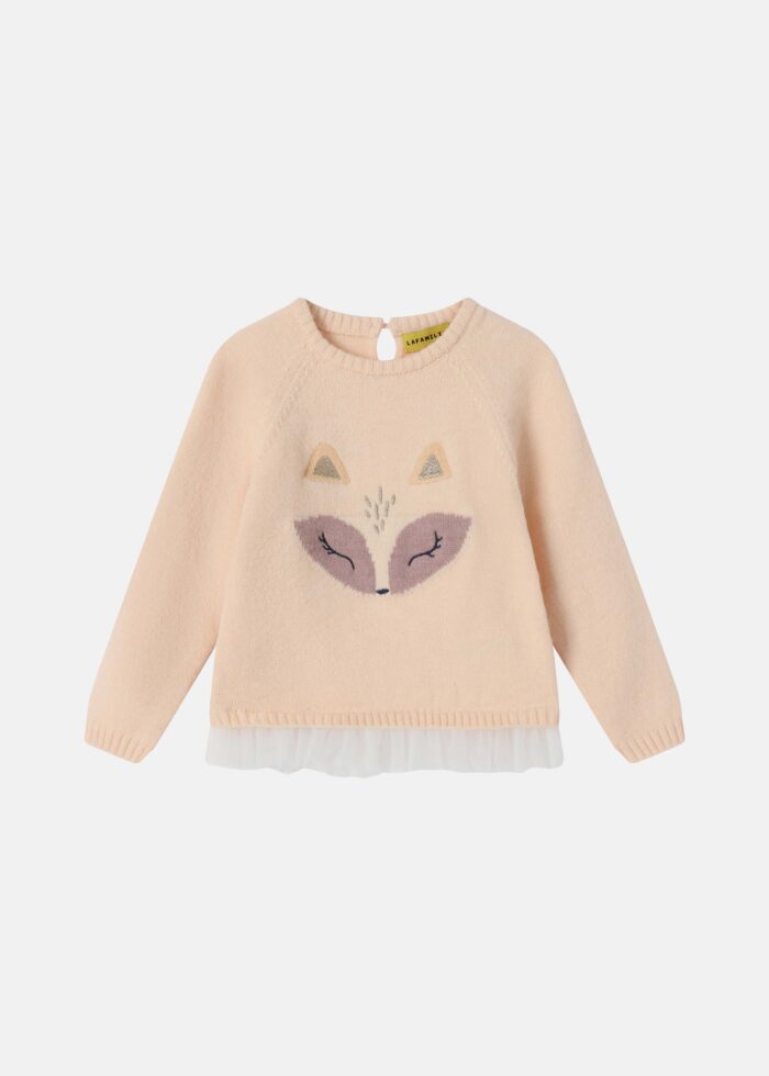 Baby Deer Embroidery Design Blouse - Image 1