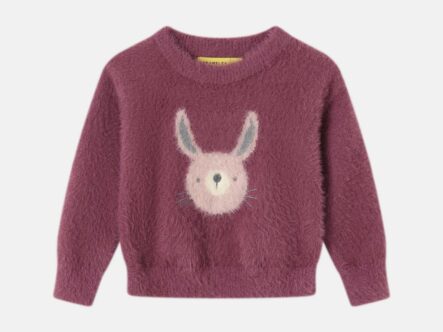 Baby Girl Rabbit Printed Blouse