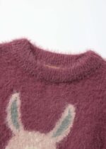 Baby Girl Rabbit Printed Blouse - Image 2