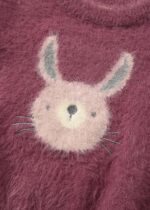 Baby Girl Rabbit Printed Blouse - Image 3