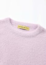 Baby Girl Hairy-Fabric Plain Blouse - Image 2