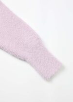 Baby Girl Hairy-Fabric Plain Blouse - Image 5