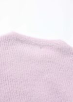 Baby Girl Hairy-Fabric Plain Blouse - Image 6
