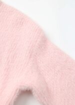 Baby Girl Hairy-Fabric Plain Blouse - Image 3