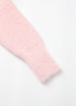 Baby Girl Hairy-Fabric Plain Blouse - Image 5