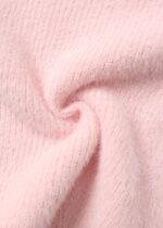 Baby Girl Hairy-Fabric Plain Blouse - Image 8