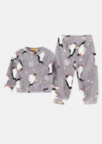 Baby Girl "Penguin" Two-Pieces Pajama