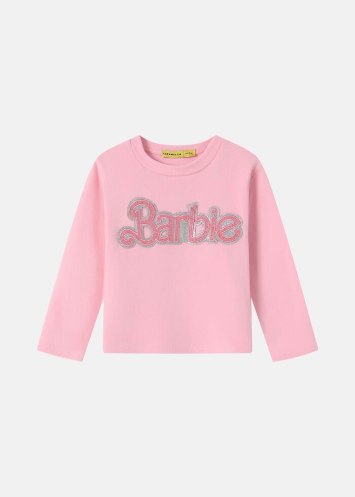 ⁦Baby Girl "Barbie" Two-Pieces Pajama⁩ - الصورة ⁦2⁩