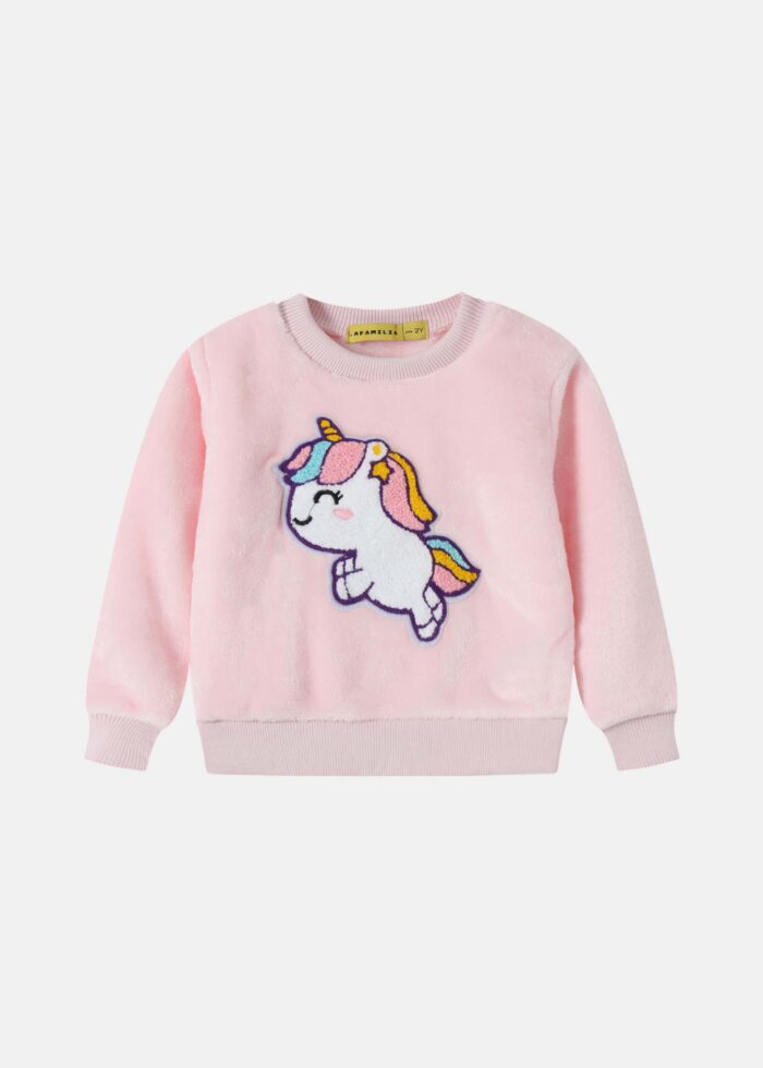 ⁦Baby Girl "Unicorn" Two-Pieces Pajama⁩ - الصورة ⁦2⁩