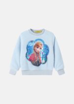 ⁦Baby Girl "Elsa & Anna" Two-Pieces Pajama⁩ - الصورة ⁦2⁩