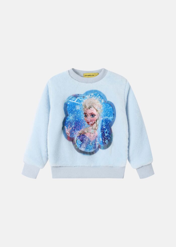 ⁦Baby Girl "Elsa & Anna" Two-Pieces Pajama⁩ - الصورة ⁦3⁩
