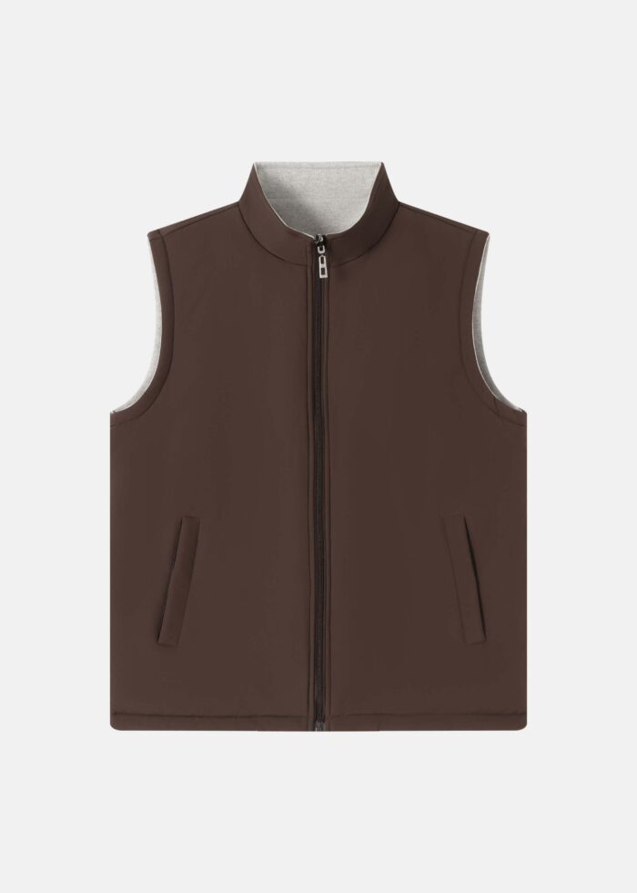 ⁦Men Reversible Vest⁩ - الصورة ⁦1⁩
