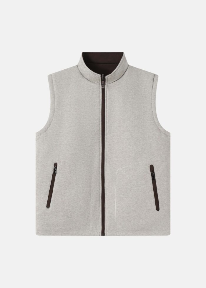⁦Men Reversible Vest⁩ - الصورة ⁦2⁩