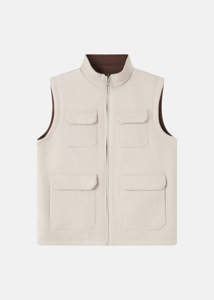 ⁦Men Reversible Vest⁩ - الصورة ⁦1⁩