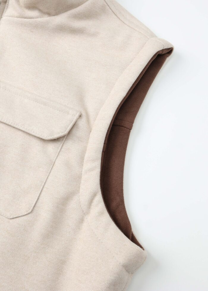⁦Men Reversible Vest⁩ - الصورة ⁦5⁩