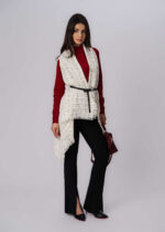 Women Checkered Cape