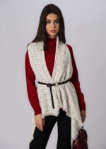 Women Checkered Cape - Image 2