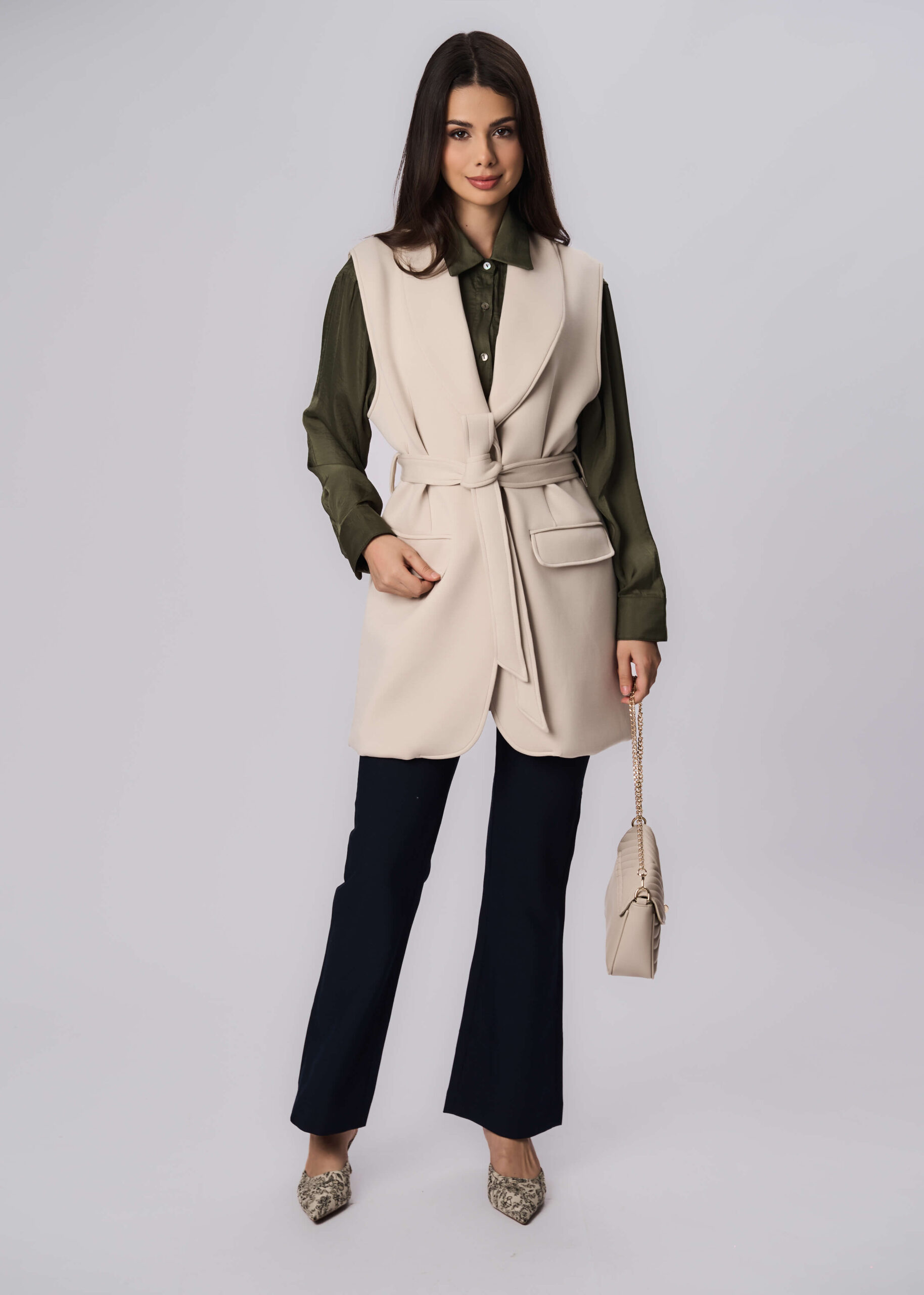 6225203022103-x Women Plain Vest - Image 1