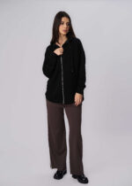 Women Plain Scuba Fabric Track Jacket