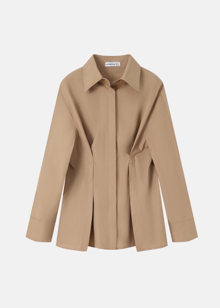 Women Pleated Shirt - Image 1