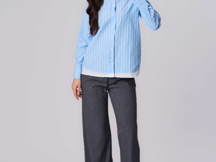 قميص نسائي مخطط