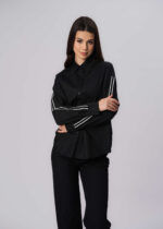 ⁦قميص نسائي سادة⁩ - الصورة ⁦2⁩