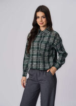 Women Plaid Shirt - Image 2