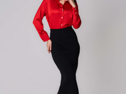 قميص نسائي ساتان