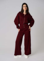 Women Plain Scuba Fabric Trouser