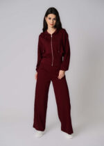 Women Plain Scuba Fabric Trouser - Image 2