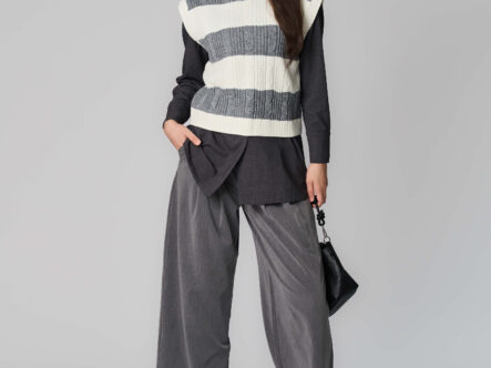 بنطلون نسائي رسمي كسرات