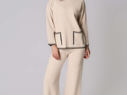 Women Knitted Flow Trouser