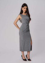 Women Long Plain Dress - Image 2