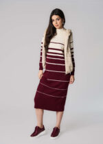 Women Striped Long Dress