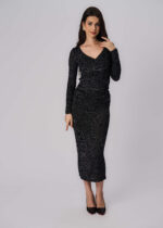 Women Knitted Long Skirt - Image 2